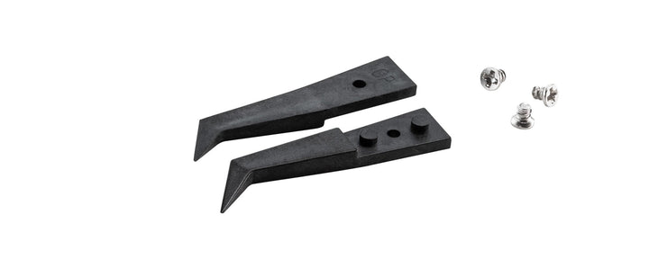 Ideal-tek A246CP Tips: thin, angled head (for 246CPR.SA Tweezers). OAL: 36mm, 1.42in MTESolutions