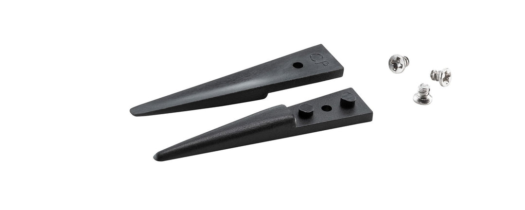 Ideal-tek A249CP Tips: straight, thick, beveled, strong (for 249CPR.SA Tweezers). OAL: 40mm, 1.57in MTESolutions