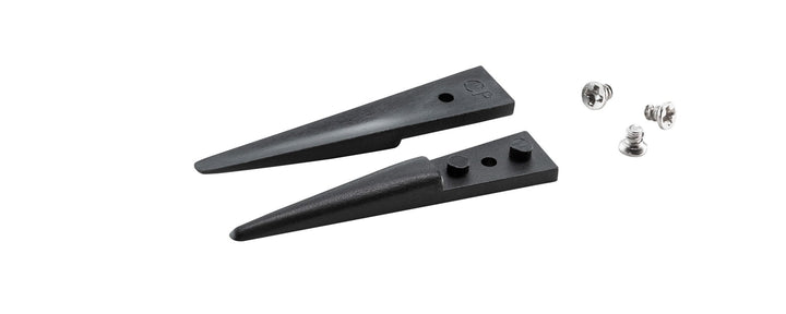 Ideal-tek A249CP Tips: straight, thick, beveled, strong (for 249CPR.SA Tweezers). OAL: 40mm, 1.57in MTESolutions