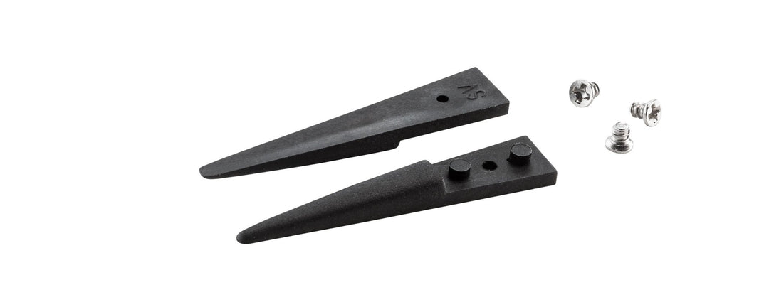 Ideal-tek A249SV Tips: straight, thick, beveled, strong (for 249SVR.SA Tweezers). OAL: 40mm, 1.57in MTESolutions