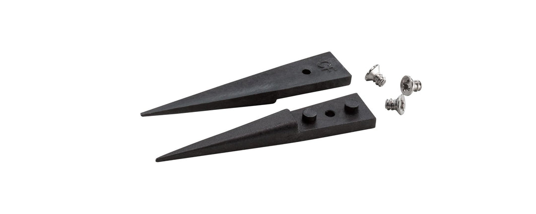 IDEAL - TEK A259CF Kit of 2 Carbon Fiber Tips and 3 Screws - Tips: Straight, Fine, Pointed, Strong, ESD Safe MTESolutions