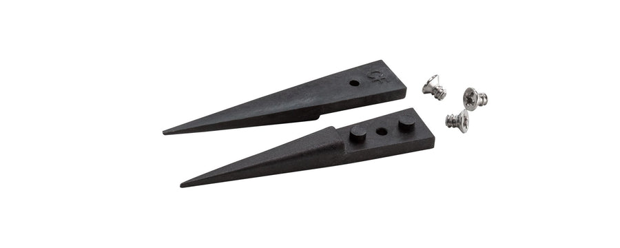 IDEAL - TEK A259CF Kit of 2 Carbon Fiber Tips and 3 Screws - Tips: Straight, Fine, Pointed, Strong, ESD Safe MTESolutions