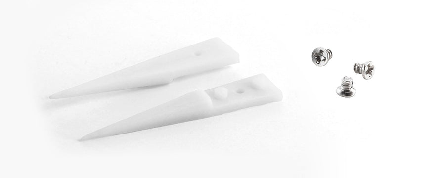 Ideal-tek A259DG Tips: straight, fine, pointed, strong (for 259DGR.SA Tweezers). OAL: 40mm, 1.57in MTESolutions