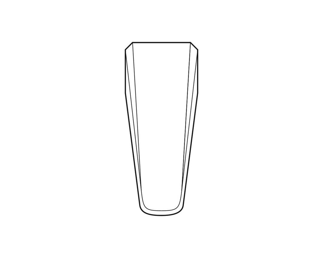 Ideal-tek A2ABCF Tips: curved, very fine, round, flat (for 2ABCFR.SA Tweezers). OAL: 40mm, 1.57in MTESolutions