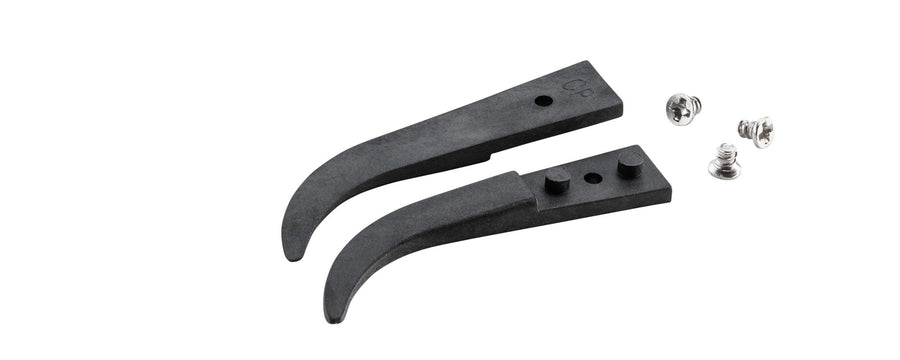Ideal-tek A2ABCP Tips: curved, very fine, round, flat (for 2ABCPR.SA Tweezers). OAL: 40mm, 1.57in MTESolutions