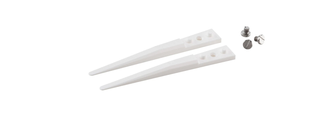 IDEAL - TEK A2AMZ Kit of 2 Ceramic Tips and 3 Screws - Tips: Straight, Fine, Round, Flat MTESolutions
