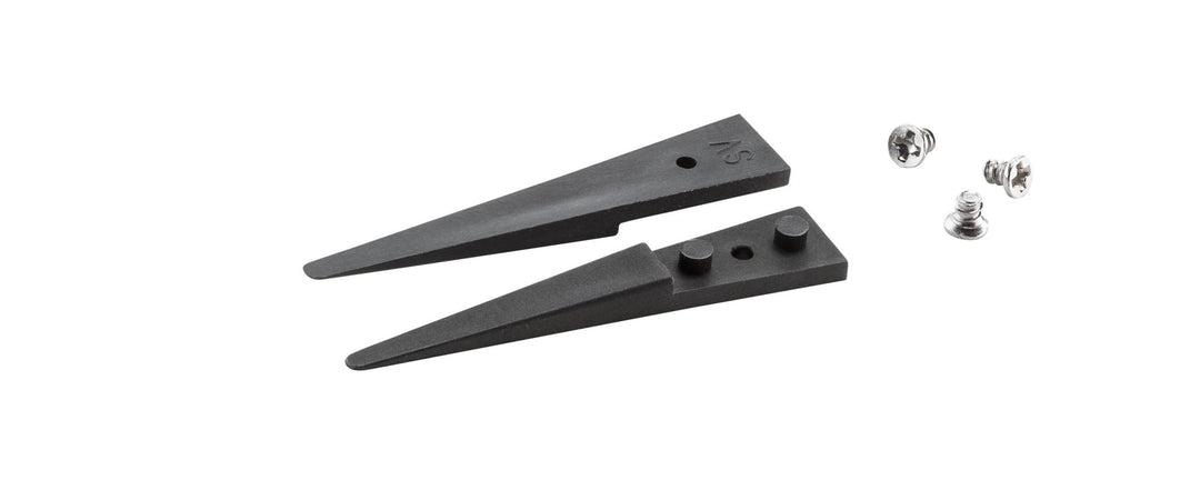 Ideal-tek A2ASV Tips: straight, very fine, round, flat (for 2ASVR.SA-2AXSVR.SA Tweezers). OAL: 40mm, 1.57in MTESolutions