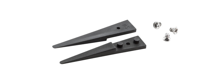 Ideal-tek A2ASV Tips: straight, very fine, round, flat (for 2ASVR.SA-2AXSVR.SA Tweezers). OAL: 40mm, 1.57in MTESolutions