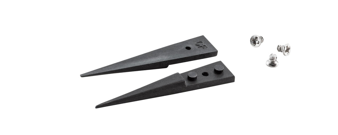 Ideal-tek A2CF Tips: straight, very fine, pointed (for 2CFR.SA Tweezers). OAL: 40mm, 1.57in MTESolutions