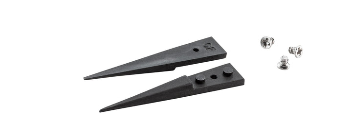 Ideal-tek A2CF Tips: straight, very fine, pointed (for 2CFR.SA Tweezers). OAL: 40mm, 1.57in MTESolutions