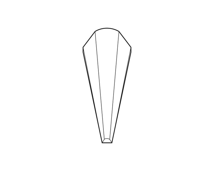 Ideal-tek A3CP Tips: straight, fine, pointed (for 3CPR.SA-3XCPR.SA Tweezers). OAL: 40mm, 1.57in MTESolutions