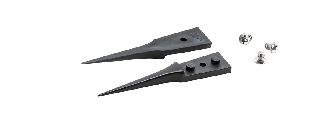 Ideal-tek A5CP Tips: straight, very fine, sharp (for 5CPR.SA-5XCPR.SA Tweezers). OAL: 40mm, 1.57in MTESolutions