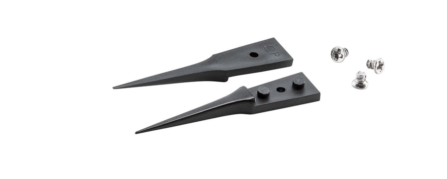 Ideal-tek A5CP Tips: straight, very fine, sharp (for 5CPR.SA-5XCPR.SA Tweezers). OAL: 40mm, 1.57in MTESolutions