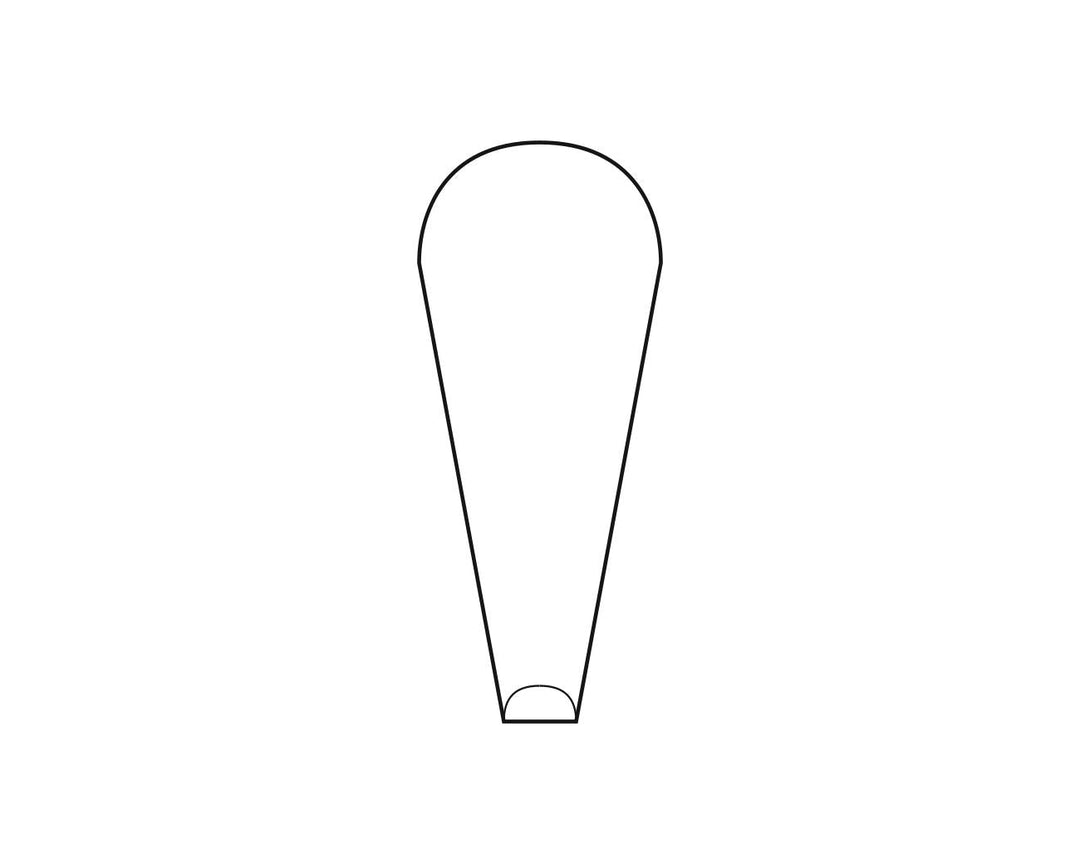 Ideal-tek A5CP Tips: straight, very fine, sharp (for 5CPR.SA-5XCPR.SA Tweezers). OAL: 40mm, 1.57in MTESolutions