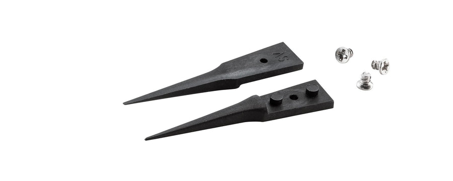 Ideal-tek A5SV Tips: straight, very fine, sharp (for 5SVR.SA-5XSVR.SA Tweezers). OAL: 40mm, 1.57in MTESolutions