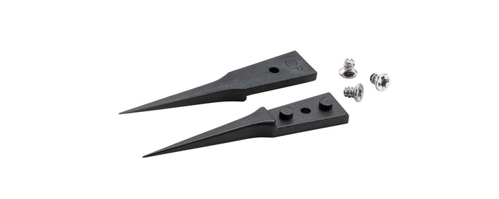 Ideal-tek A5UFCP Tips: straight, ultra fine, very sharp (for 5UFCPR.SA-5UFXCPR.SA Tweezers). OAL: 40mm, 1.57in MTESolutions