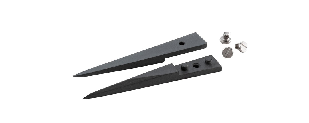 IDEAL - TEK A72ZJ Ceramic Tips: Straight, Fine, Pointed, Strong (for #72ZJ.SA Tweezers). OAL: 45mm - 1.77in MTESolutions