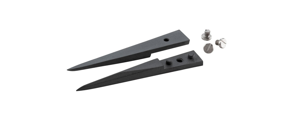 IDEAL - TEK A72ZJ Ceramic Tips: Straight, Fine, Pointed, Strong (for #72ZJ.SA Tweezers). OAL: 45mm - 1.77in MTESolutions