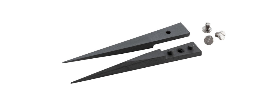 IDEAL - TEK A73ZJ Ceramic Tips: Straight, Fine, Pointed (for #73ZJ.SA Tweezers). OAL: 50mm - 1.97in MTESolutions