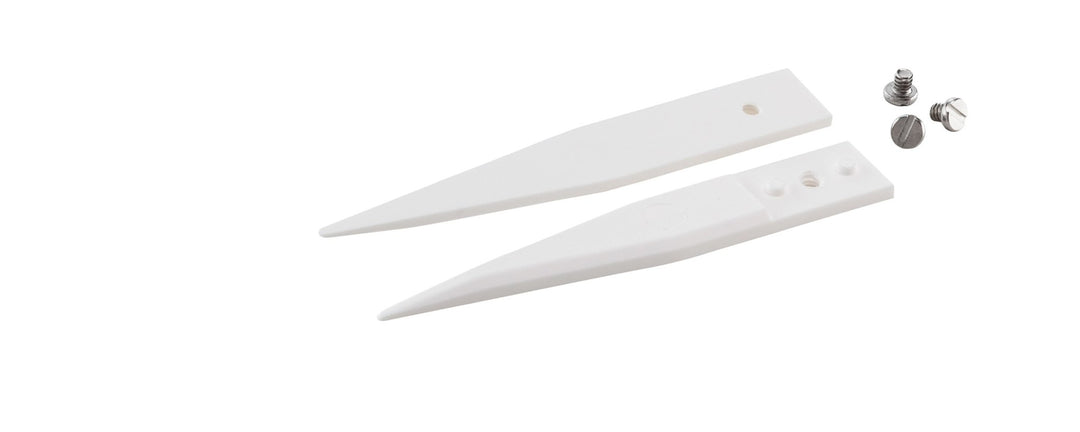 Ideal-tek A74MZ Tips: straight, flat, fine, pointed, strong (for 74MZ.SA Tweezers). OAL: 55mm, 2.17in MTESolutions