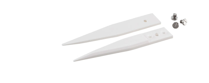 Ideal-tek A74MZ Tips: straight, flat, fine, pointed, strong (for 74MZ.SA Tweezers). OAL: 55mm, 2.17in MTESolutions
