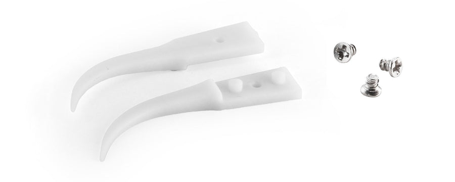 Ideal-tek A7DG Tips: straight, curved, fine (for 7DGR.SA Tweezers). OAL: 40mm, 1.57in MTESolutions