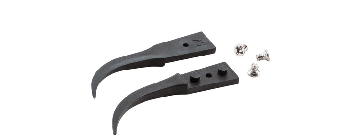 Ideal-tek A7SV Tips: curved, fine (for 7SVR.SA Tweezers). OAL: 40mm, 1.57in MTESolutions