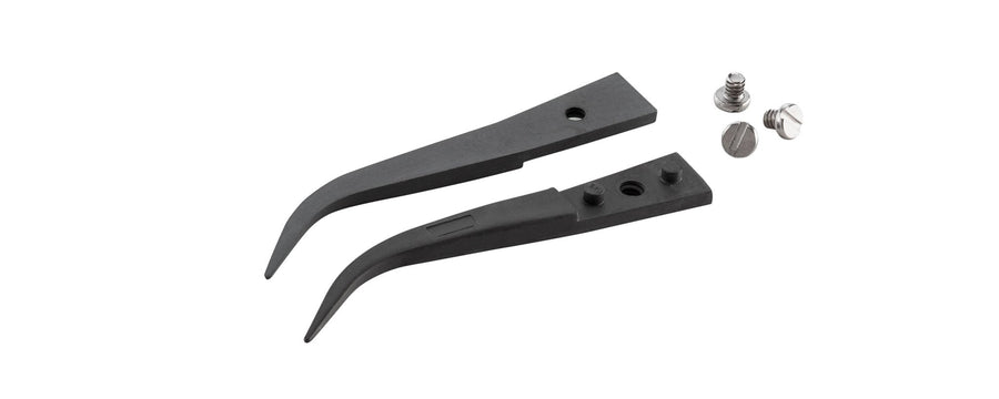 IDEAL - TEK A7ZJ Ceramic Tips: Curved, Fine (for #7ZJ.SA Tweezers). OAL: 40mm - 1.57in MTESolutions