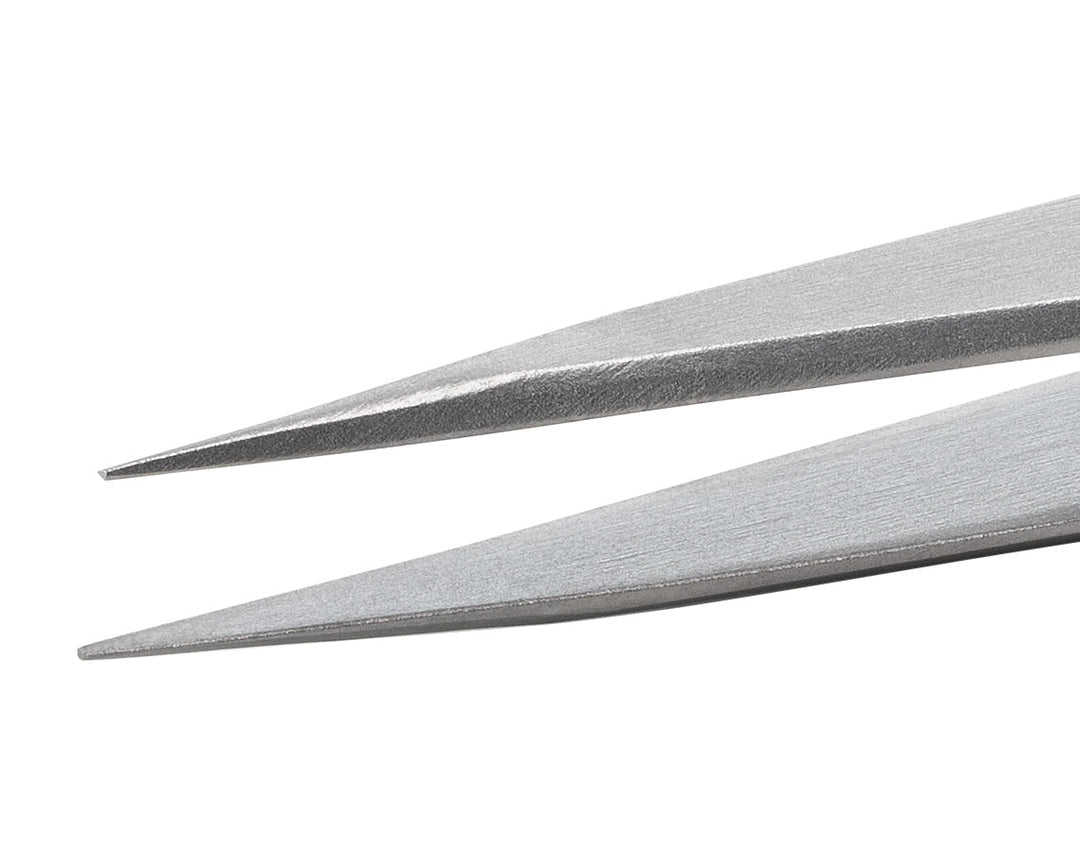 Ideal-tek AA.S.6.ITU High Precision Boley tweezers AA.S, Stainless, OAL 130mm, 5.12in MTESolutions