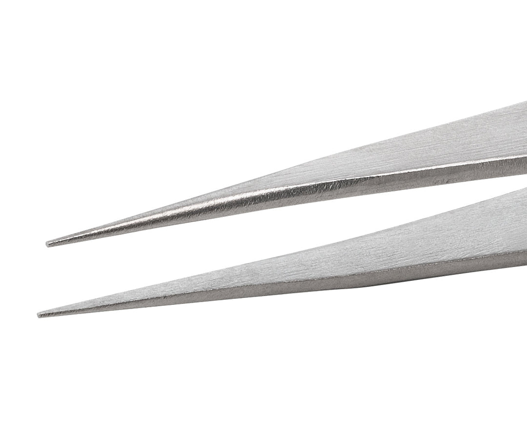 Ideal-tek AA.SA.B.ITE Boley tweezers AA.SA, SS Anti-Mag, OAL 130mm, 5.12in MTESolutions