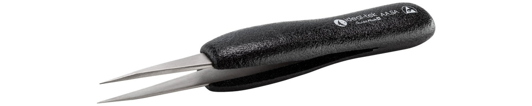 Ideal-tek AA.SA.DN.6.ITU ESD Foam Grip Boley tweezers AA.SA.DN, SS Anti-Mag, OAL 135mm, 5.32in MTESolutions