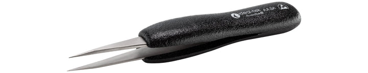 Ideal-tek AA.SA.DN.6.ITU ESD Foam Grip Boley tweezers AA.SA.DN, SS Anti-Mag, OAL 135mm, 5.32in MTESolutions