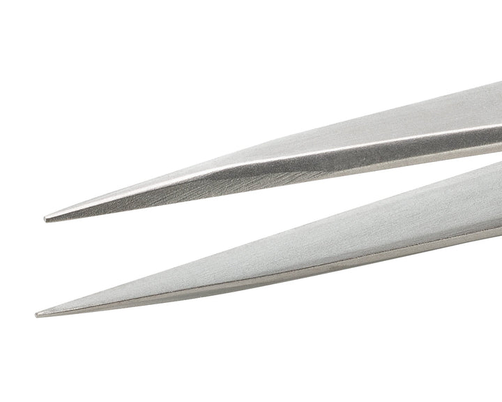 Ideal-tek AA.SA.DR.6.ITU ESD Rubber Grip Boley tweezers AA-SA-DR, SS Anti-Mag, OAL 130mm, 5.12in MTESolutions