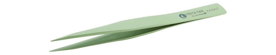 Ideal-tek AA.SA.T.6.ITU PTFE Coated tweezers AA.SA.T, SS Anti-Mag, OAL 130mm, 5.12in MTESolutions