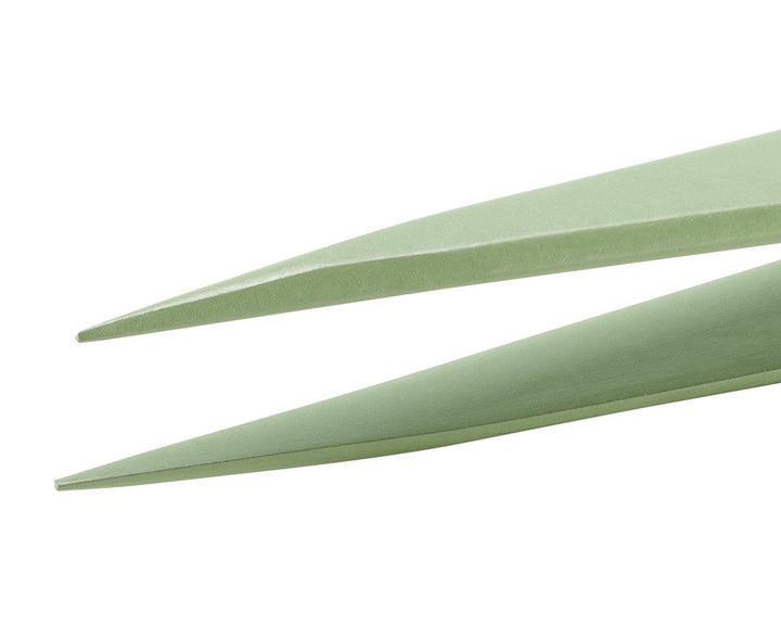 Ideal-tek AA.SA.T.6.ITU PTFE Coated tweezers AA.SA.T, SS Anti-Mag, OAL 130mm, 5.12in MTESolutions
