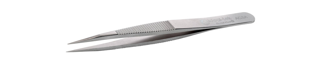 Ideal-tek AC.SA.0.ITU High Precision tweezers AC.SA, SS Anti-Mag, OAL 110mm, 4.33in MTESolutions