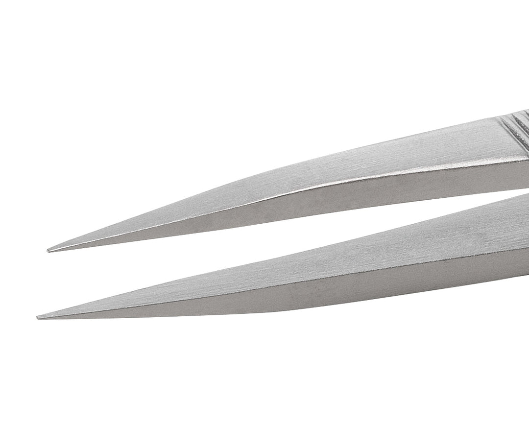 Ideal-tek AC.SA.6.ITE Premium Economy tweezers AC.SA, SS Anti-Mag, OAL 110mm, 4.33in MTESolutions