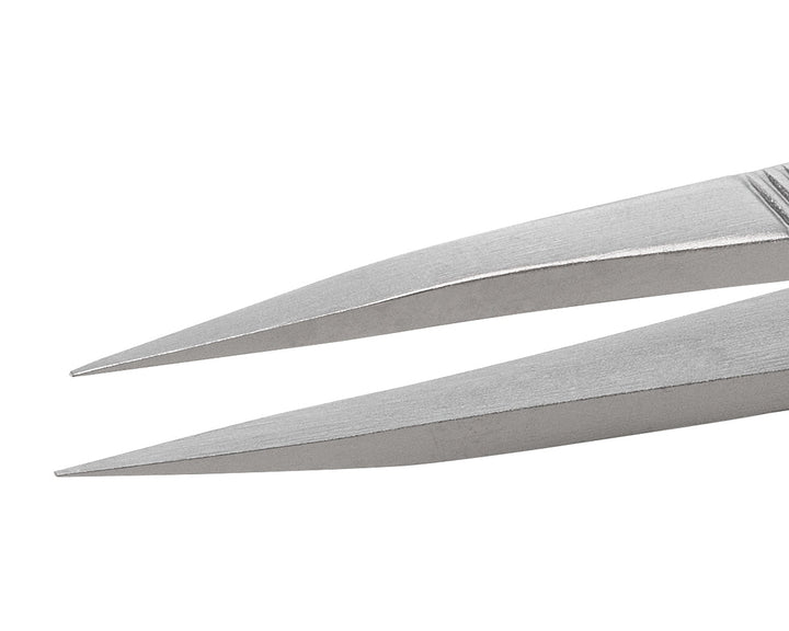 Ideal-tek AC.SA.6.ITE Premium Economy tweezers AC.SA, SS Anti-Mag, OAL 110mm, 4.33in MTESolutions