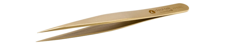 Ideal-tek AM.BR.LA.0.ITU High Precision tweezers AM.BR, Brass, OAL 125mm, 4.92in MTESolutions