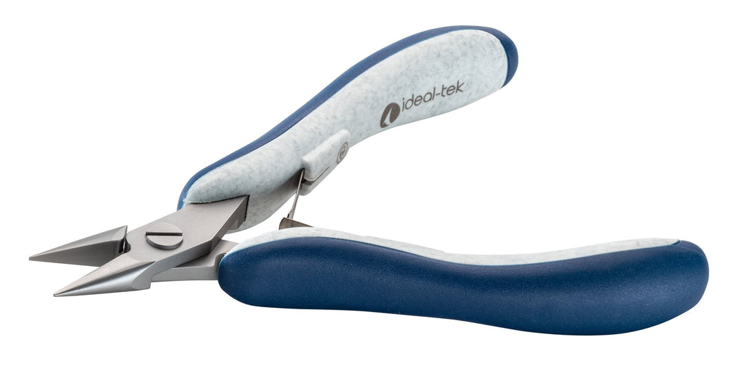 Ideal-tek ES6021.CR.BG.ITU Ergo-tek Slim HP pliers 6021, Snipe Nose smooth, OAL 130mm, 5.12in MTESolutions