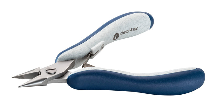 Ideal-tek ES6022.CR.BG.ITU Ergo-tek Slim HP pliers 6022, Snipe Nose serrated, OAL 130mm, 5.12in MTESolutions