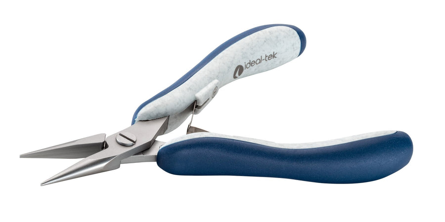 Ideal-tek ES6023S.CR.BG.ITU Ergo-tek Slim HP pliers 6023S, Long Snipe Nose smooth, OAL 135mm, 5.31in MTESolutions