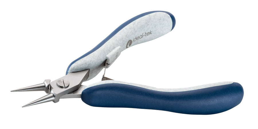 Ideal-tek ES6041.CR.BG.ITU Ergo-tek Slim HP pliers 6041, Round Nose smooth, OAL 135mm, 5.31in MTESolutions