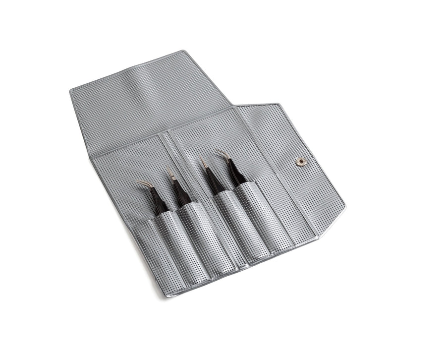 Ideal-tek K4F.SA.NE.ITU kit ESD Epoxy Coated tweezers K4F.SA.NE, SS Anti-Mag MTESolutions