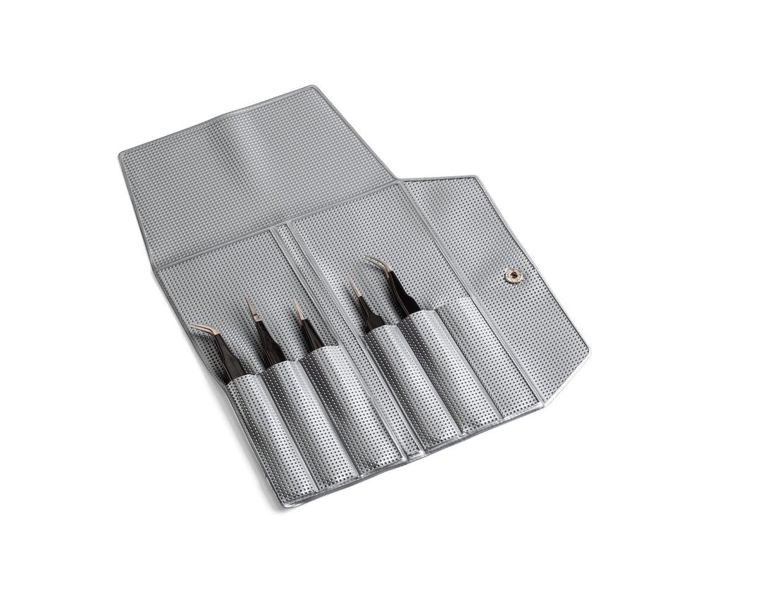 Ideal-tek K5F.SA.NE.ITU kit ESD Epoxy Coated tweezers K5F.SA.NE, SS Anti-Mag MTESolutions