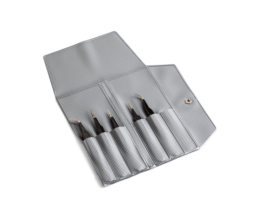 Ideal-tek K5F.SA.NE.ITU kit ESD Epoxy Coated tweezers K5F.SA.NE, SS Anti-Mag MTESolutions