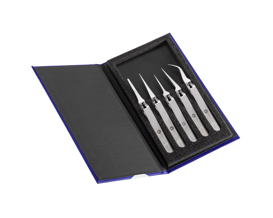 Ideal-tek K5PINX.ITU Reverse Action tweezers kit, SS Anti-Mag MTESolutions
