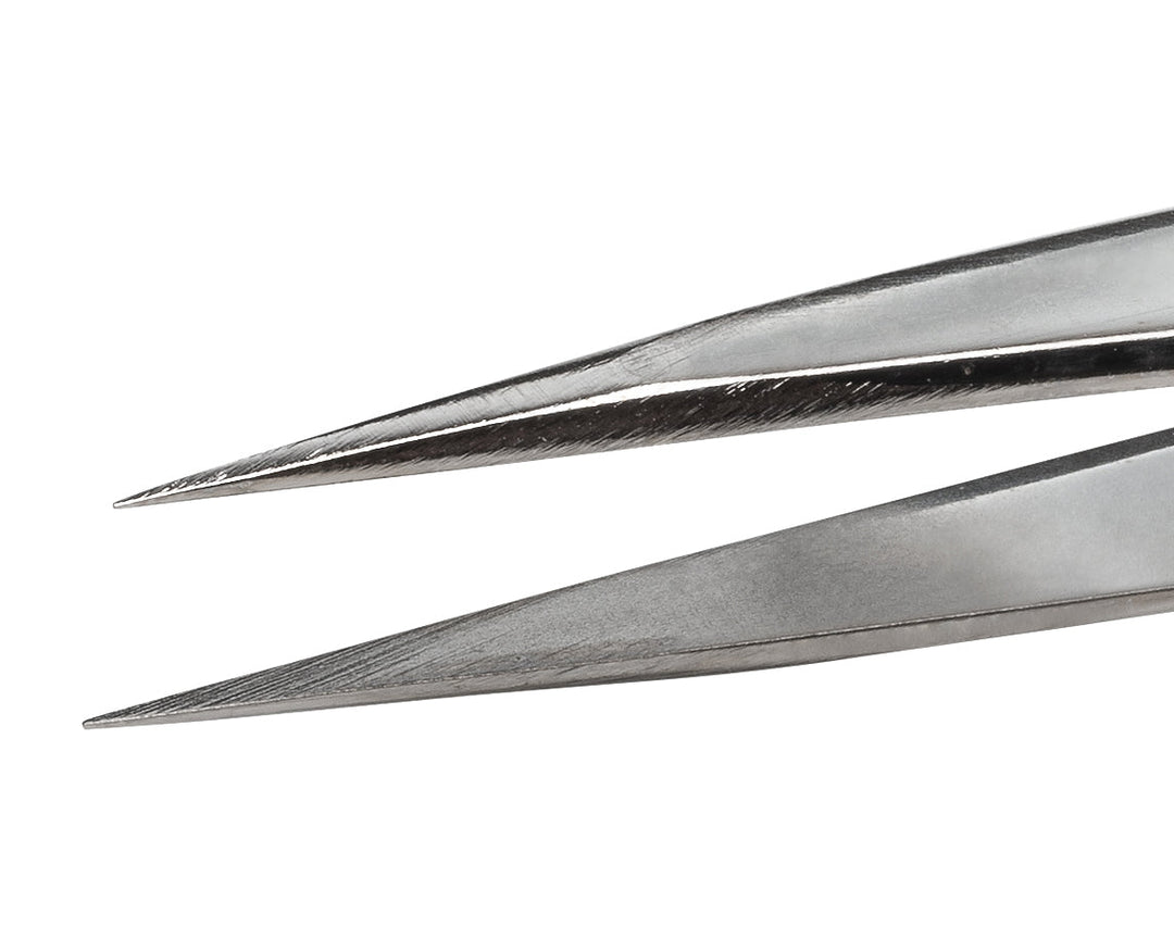 Ideal-tek MM.C.NP.6.ITU Boley tweezers MM.C.NP, Nickel plated, Carbon Steel, OAL 125mm, 4.92in MTESolutions