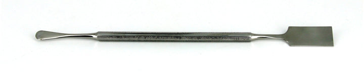 Ideal-tek MPTSS2 Spatula - Short rounded drop-shaped and large flat squared tip. OAL: 175mm, 6.89in MTESolutions