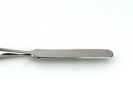 Ideal-tek MPTSS3 Spatula - Short and flat with squared tip and long flat with rounded tip. OAL: 165mm, 6.50in MTESolutions